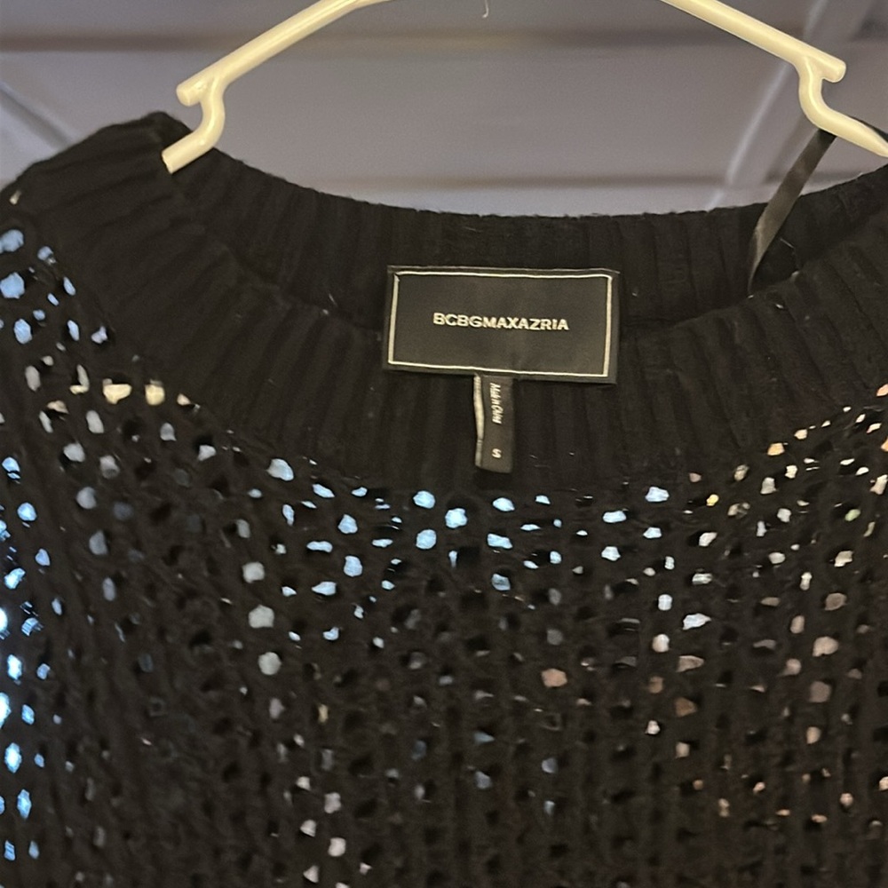 BCBGMaxAzria Cream Knit Sweater - Picture 4 of 9